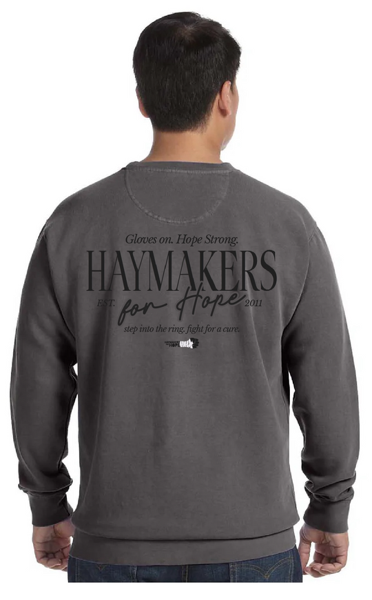 H4H "Gloves On. Hope Strong." Crew Neck Sweatshirt