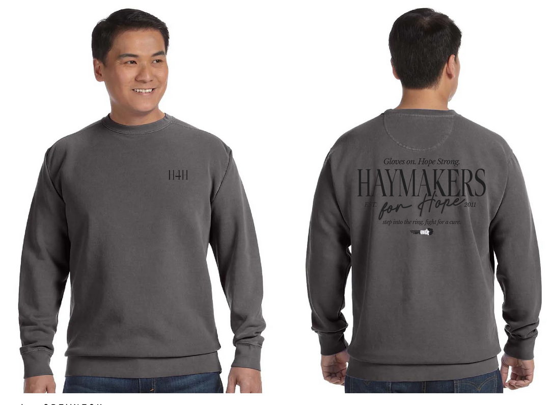 H4H "Gloves On. Hope Strong." Crew Neck Sweatshirt