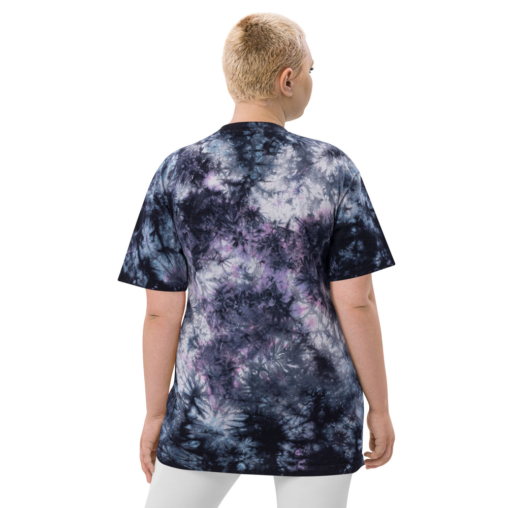 Haymakers Tie-Dye Embroidered Logo T-Shirt