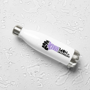 Haymakers for Hope Stainless Steel Water Bottle