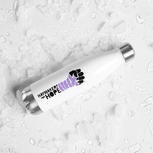 Haymakers for Hope Stainless Steel Water Bottle